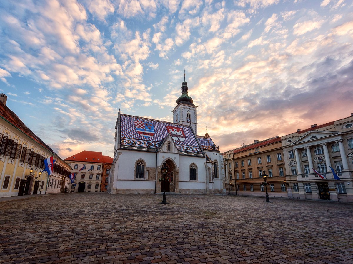 St Mark's Church in Zagreb