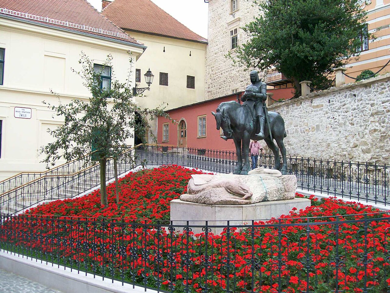 Stone Gate area in Zagreb